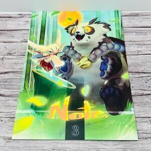 Note 3 Kemono Illustration Book Artbook Artist Yoshiya Japan Import US Seller